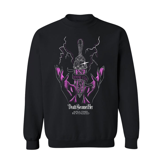 Death Becomes Her Unisex Siempre Viva Pullover
