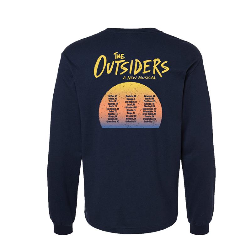 Outsiders Unisex Tour Long Sleeve – BroadwayWorld