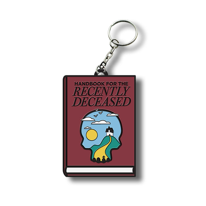 Beetlejuice Recently Deceased Keychain