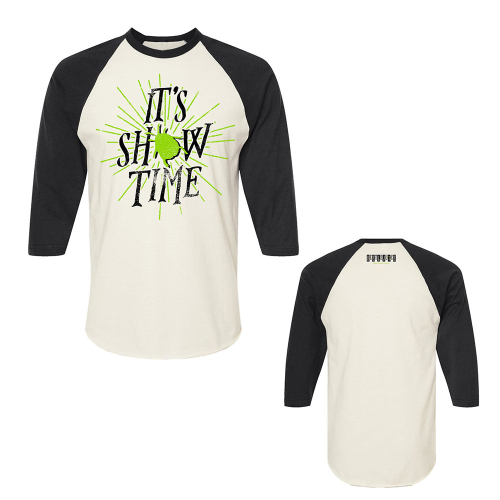 Beetlejuice Unisex Showtime Raglan