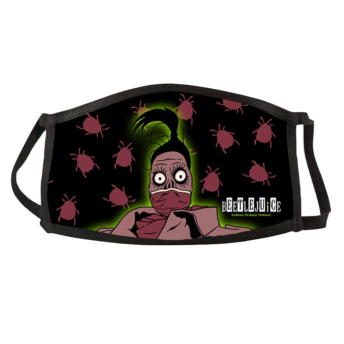 Beetlejuice Shrunken Head Face Mask