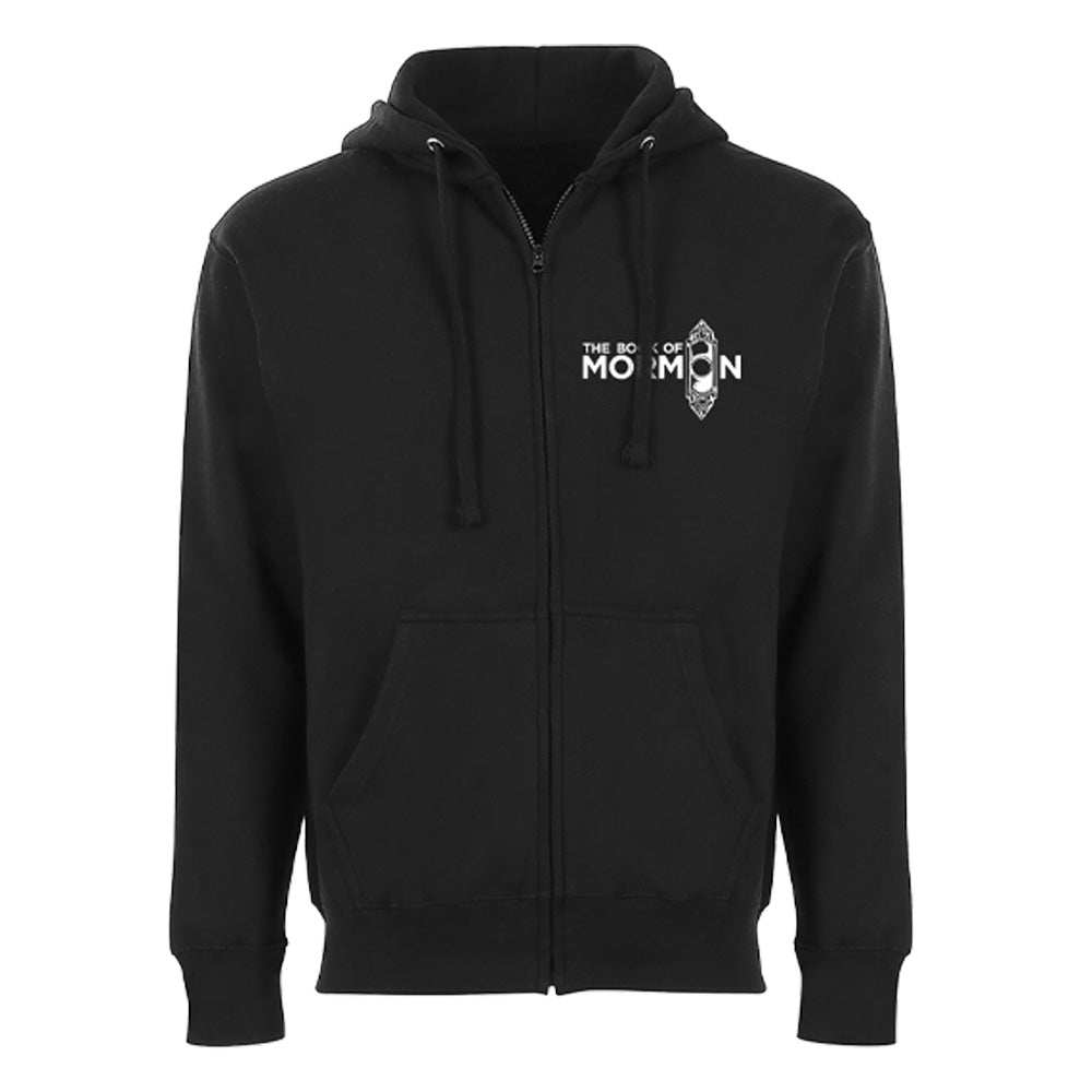 Book of Mormon the Musical Hello Zip Hoodie – BroadwayWorld