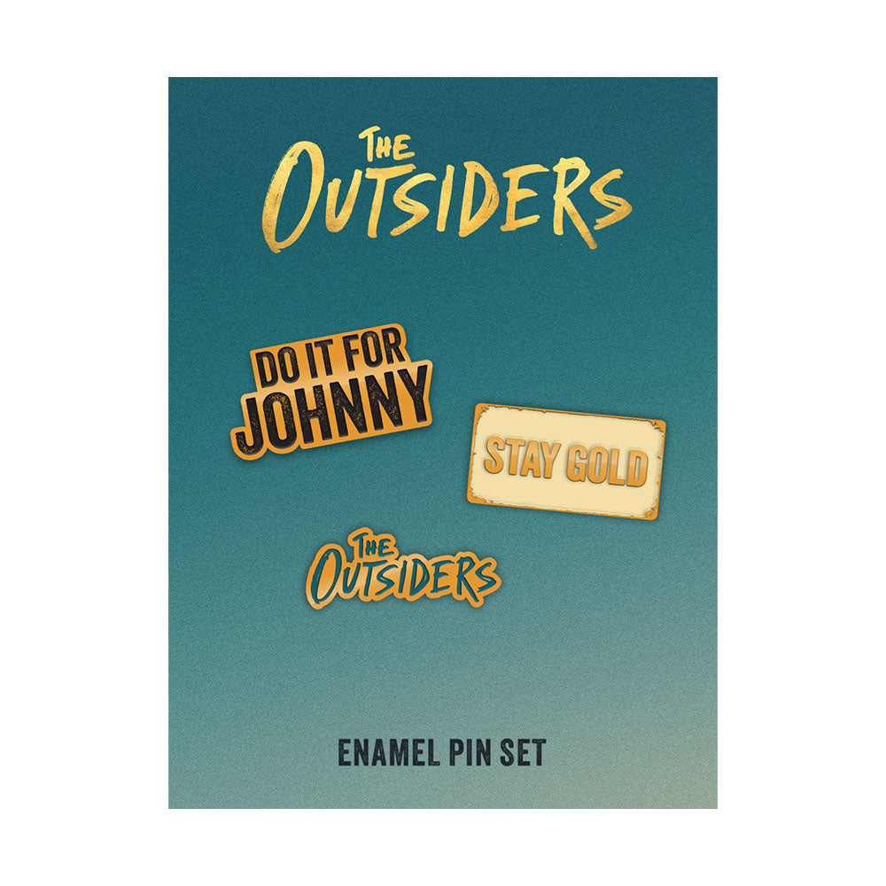 BroadwayWorld.com GWP Outsiders Pin Set