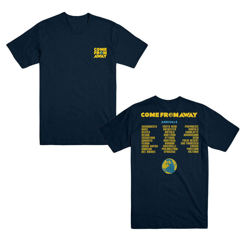 Come From Away North American Tour Tee