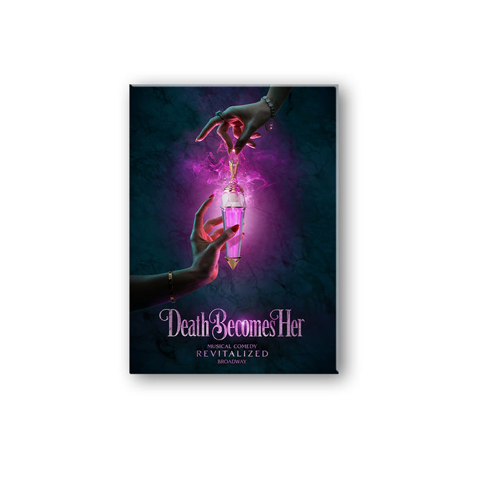 Death Becomes Her Broadway Logo Magnet