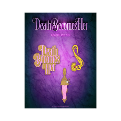 Death Becomes Her Pin Set