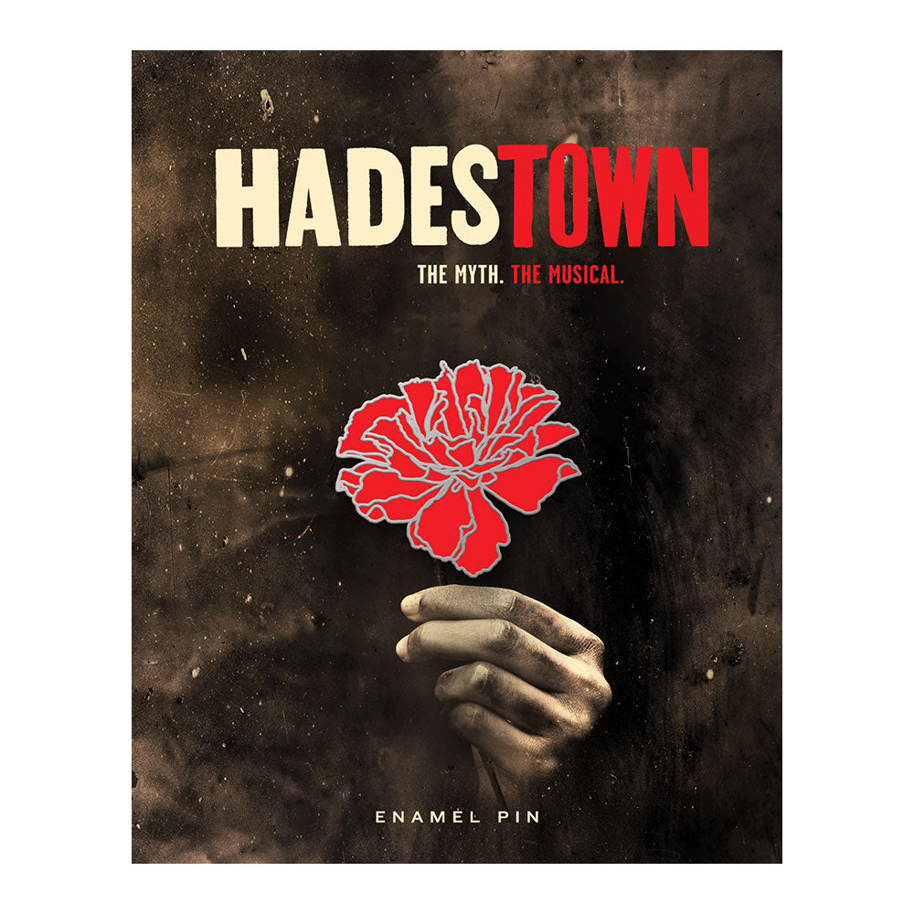 Hadestown Red Flower Enamel Pin