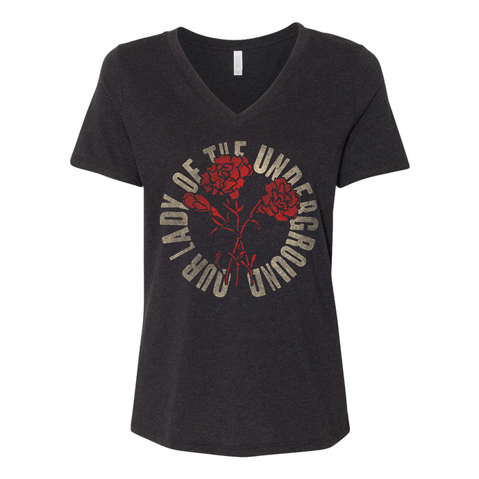 Hadestown Lady of the Underground V-Neck Tee