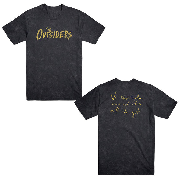 The Outsiders Unisex Logo Tee – BroadwayWorld