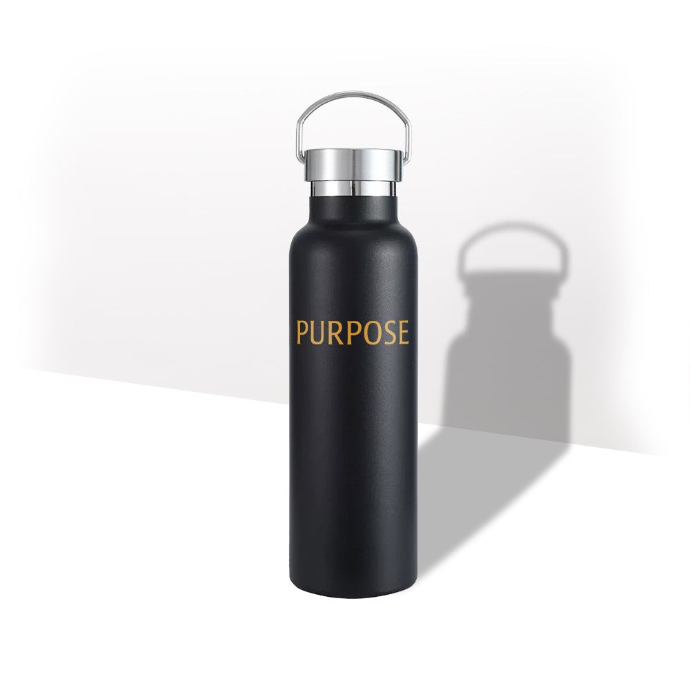 Purpose Logo Water Bottle