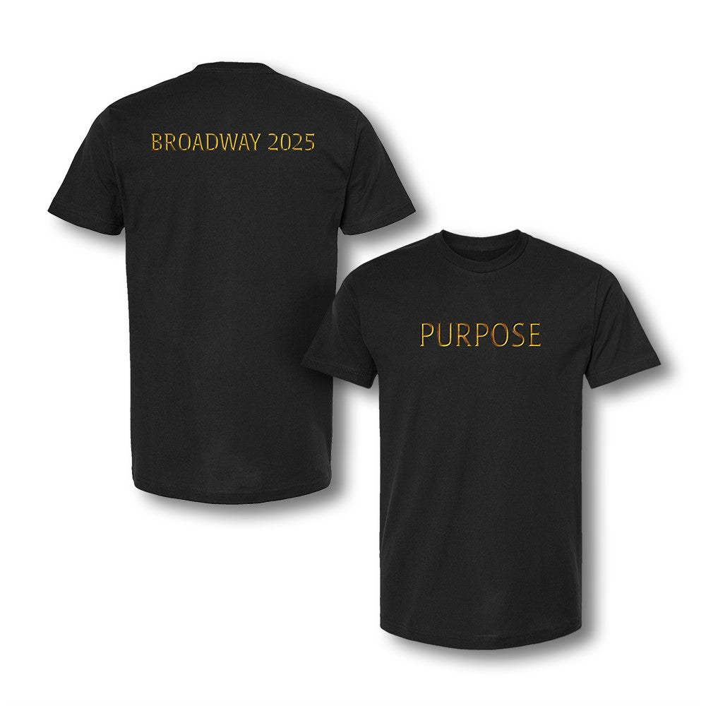 Purpose Unisex Broadway 2025 Logo Tee