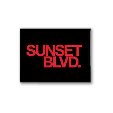 Sunset Boulevard Logo Magnet