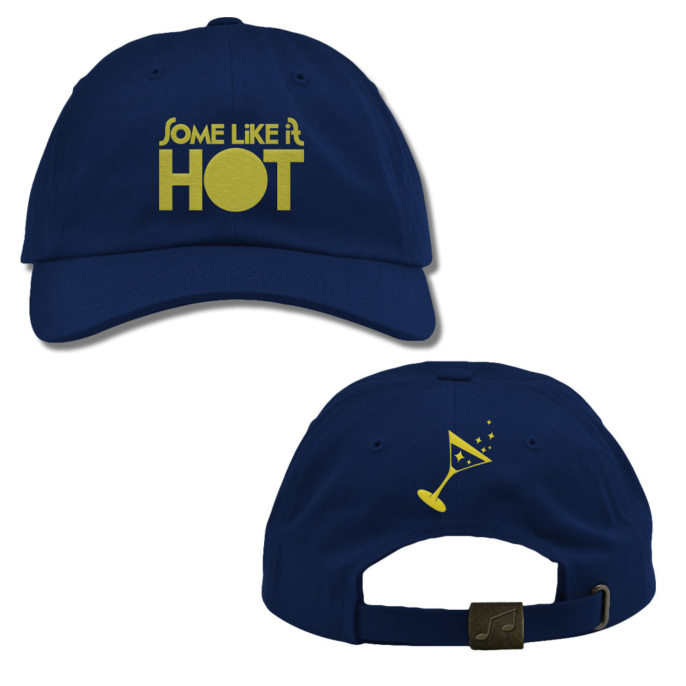 Some Like It Hot Logo Black Hat