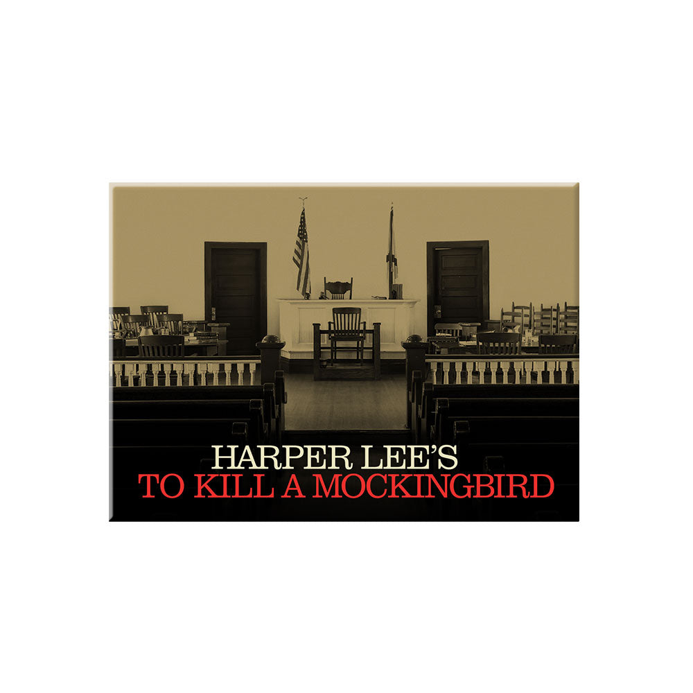 To Kill A Mockingbird Logo Magnet