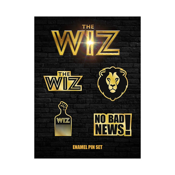 The Wiz Enamel Pin Set