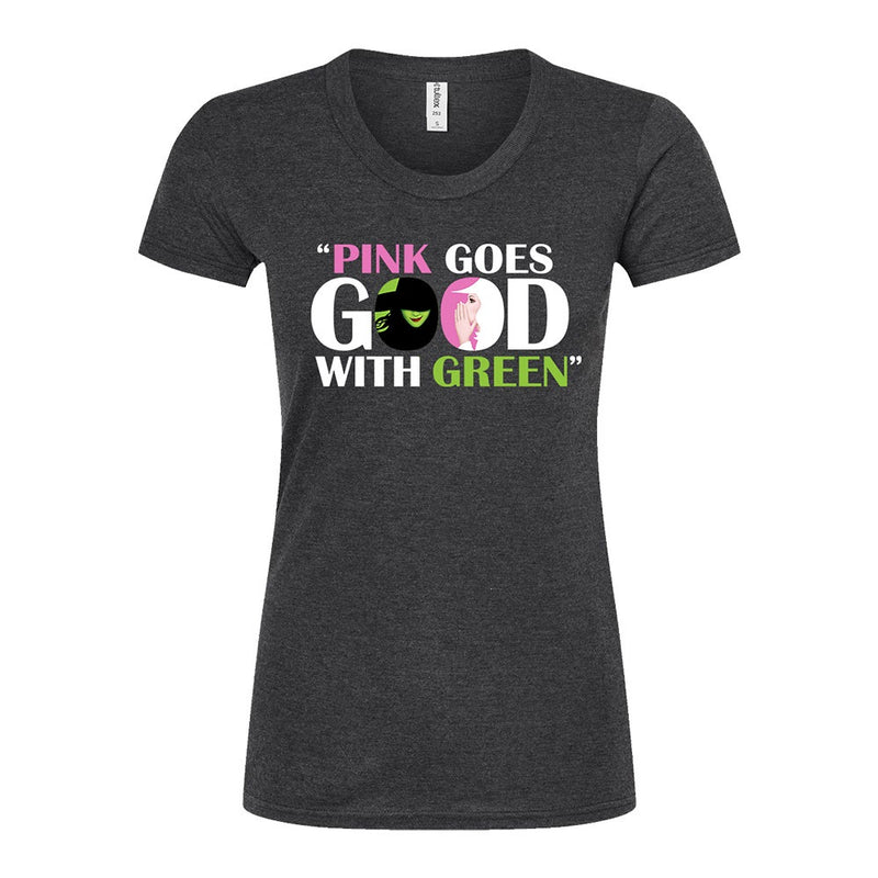 Pink and green shirt hot sale