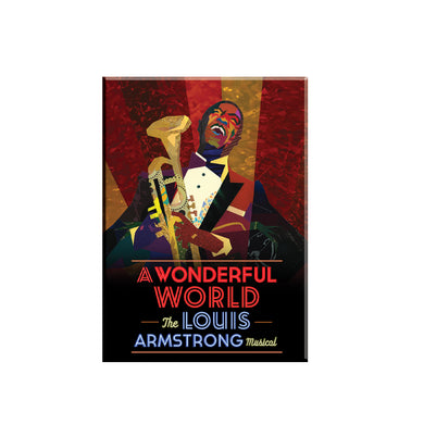 A Wonderful World Broadway Logo Magnet