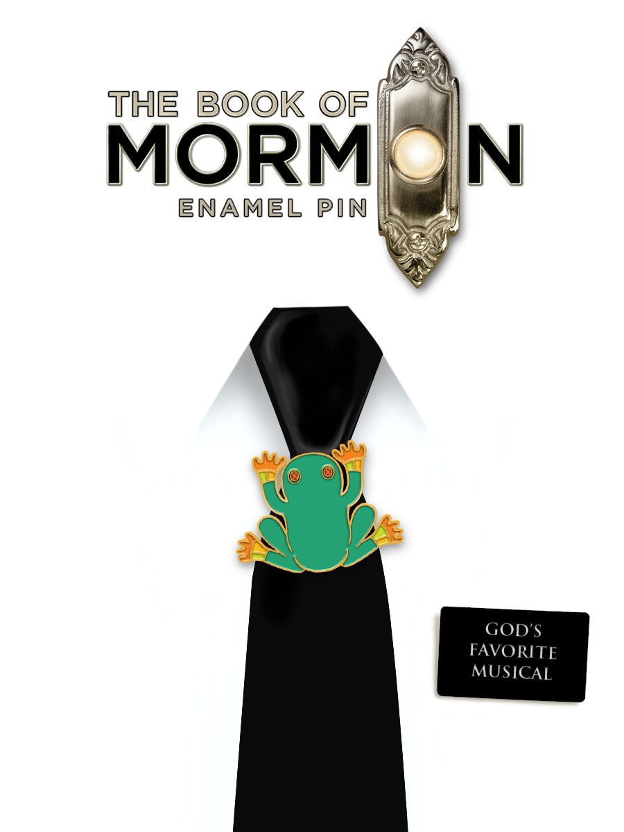 Book of Mormon Frog Enamel Pin