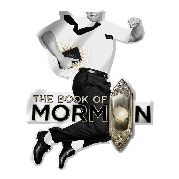 Book of Mormon Acrylic Jumping Mormon Magnet