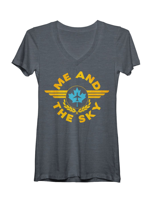 Come From Away Sky Women's V-Neck