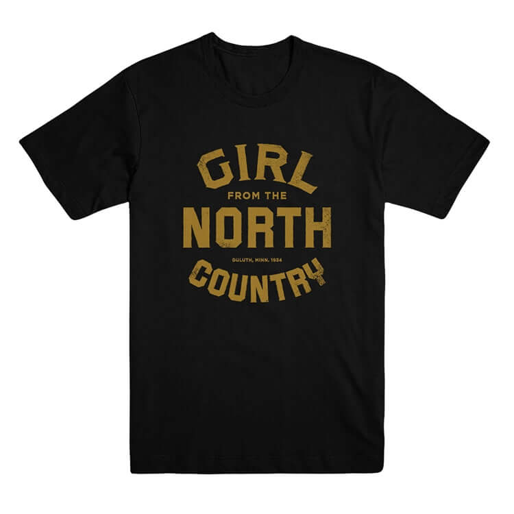 Girl from the North Country Logo Black Shirt - BroadwayWorld