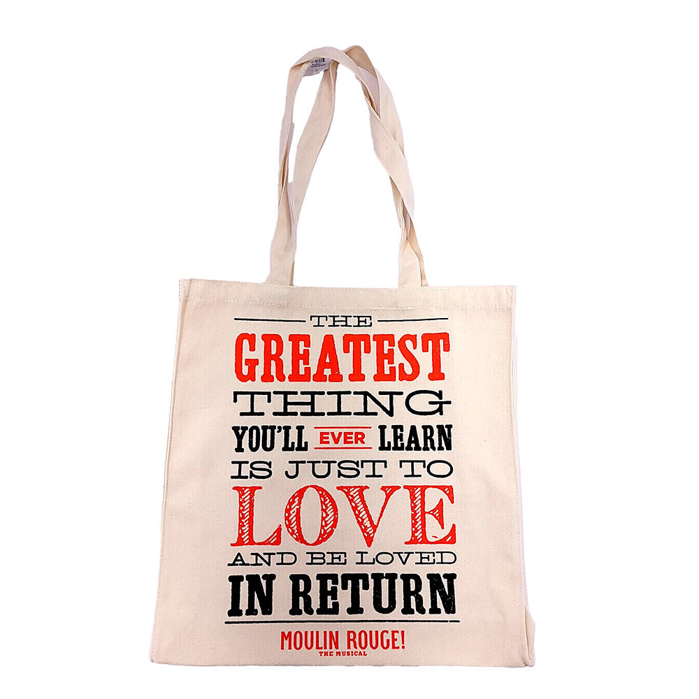 Moulin Rouge Greatest Thing Tote – BroadwayWorld