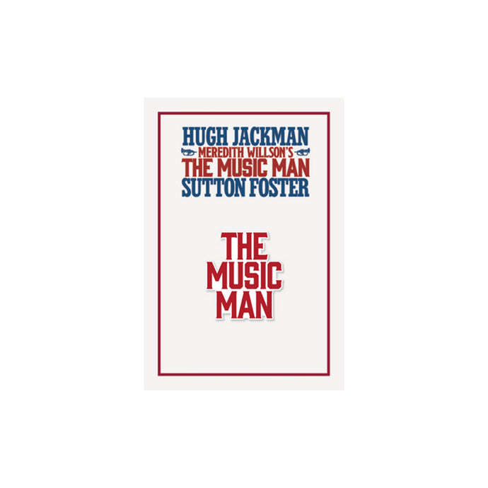The Music Man Logo Enamel Pin - BroadwayWorld